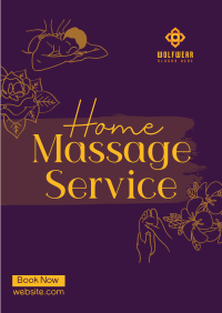 Home Massage Service Poster Image Preview