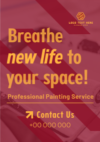 Pro Painting Service Poster Image Preview