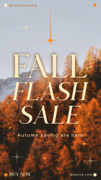 Fall Flash Sale TikTok Video Preview