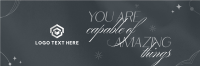 You Are Amazing Twitter Header Image Preview