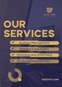 Corporate Services Offer Flyer Image Preview