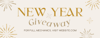 New Year Giveaway Facebook Cover Design