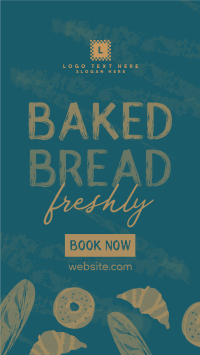 Freshly Baked Bread Daily Facebook story Image Preview