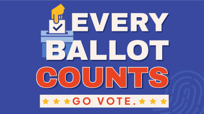 Every Ballot Counts Facebook event cover Image Preview