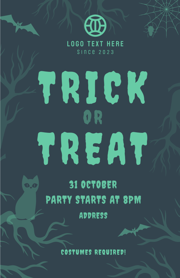 Wicked Halloween Invitation Design Image Preview