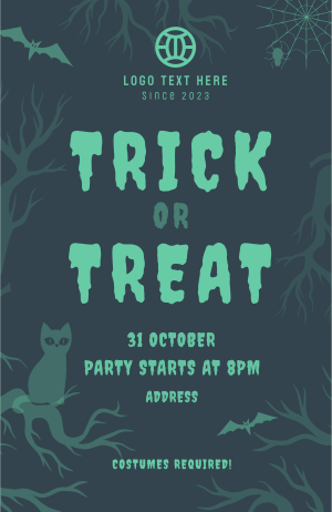 Wicked Halloween Invitation Image Preview