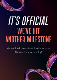 Agnostic Milestone Poster Preview