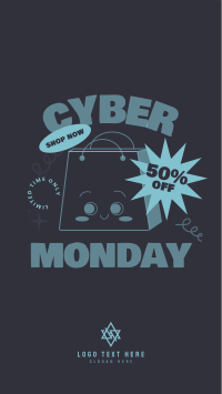 Cyber Monday Sale Facebook Story Design