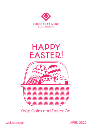 Easter Basket Flyer Image Preview