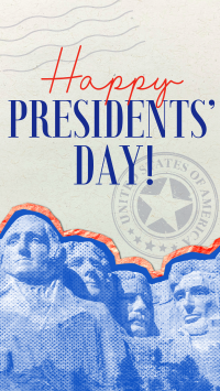 President's Day Mt. Rushmore Instagram story Image Preview