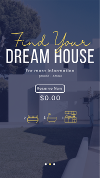 Your Own Dream House Facebook Story Design