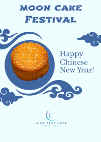 Mooncake Festival Poster Design