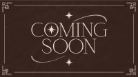 Boho Minimalist Coming Soon Facebook event cover Image Preview