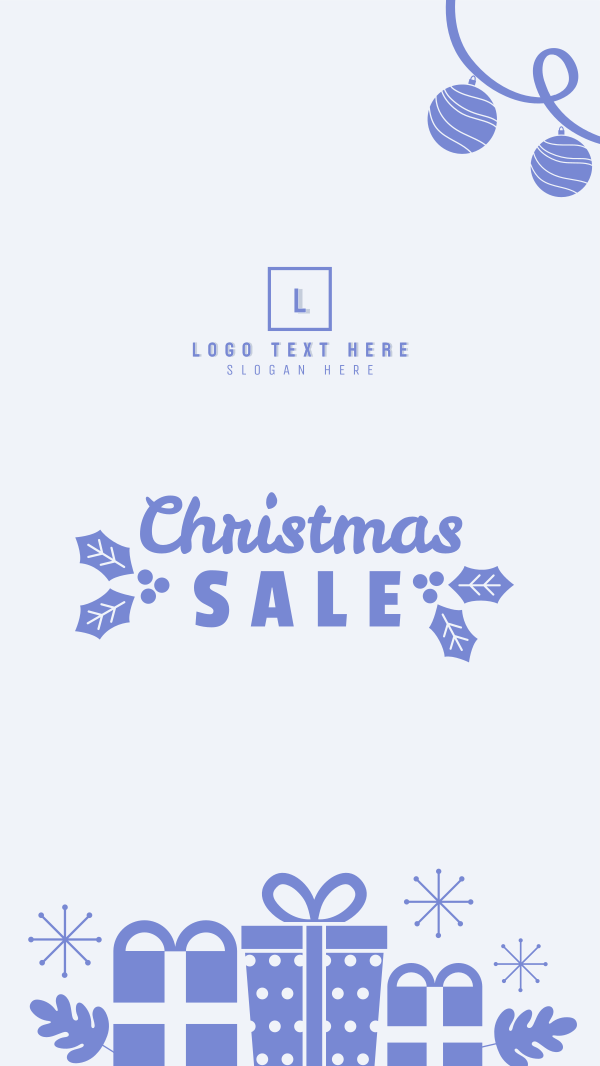 Christmas Gift Sale Instagram Story Design Image Preview
