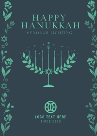 Happy Menorah  Poster Image Preview