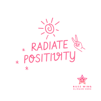 Radiate Positivity Instagram Post Image Preview