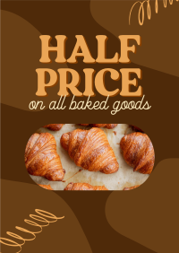 Bake Sale Promo Poster Design