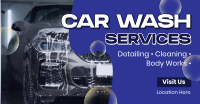 Carwash Auto Detailing Facebook Ad Design