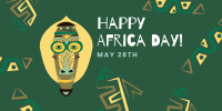 African Mask Twitter post Image Preview