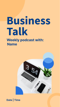 Startup Business Podcast Instagram story Image Preview