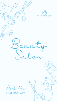 Beauty Salon Services Facebook story Image Preview
