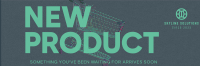 Minimalist New Product Coming Soon Twitter Header Image Preview