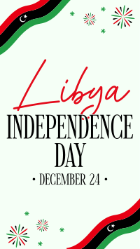 Happy Libya Day TikTok Video Image Preview