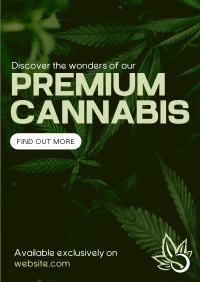 Premium Cannabis Flyer Design