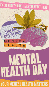 Scrapbook Mental Health Day Instagram Reel Image Preview