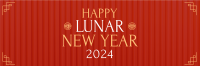 Lunar Year Red Envelope Twitter Header Image Preview