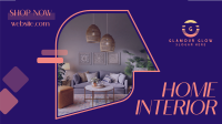 Home Interior Facebook Event Cover Design