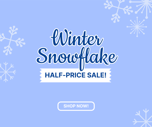 Winter Decor Sale Facebook Post Design Image Preview