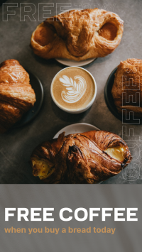 Bread and Coffee Instagram Story Design