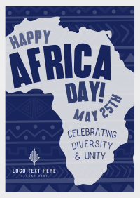 Africa Day Greeting Poster Image Preview