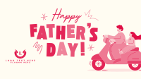 Quirky Father's Day Facebook event cover Image Preview