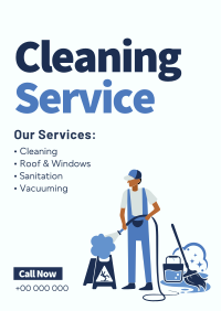 Professional Cleaner Services Poster Image Preview