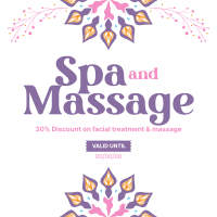 Spa Mandala Instagram post Image Preview