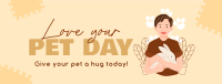 Pet Appreciation Day Facebook Cover Design