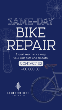 Bike Repair Shop TikTok video Image Preview