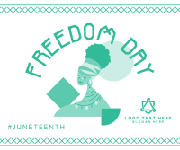 Happy Freedom Day Facebook Post Design