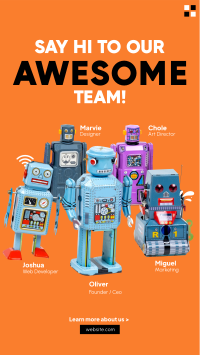 Team Bots Facebook story Image Preview