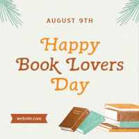 Happy Book Lovers Day Instagram post Image Preview