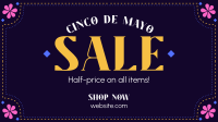 Cinco Party Sale Facebook event cover Image Preview
