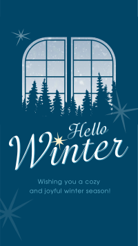 Winter Wishes Facebook Story Image Preview