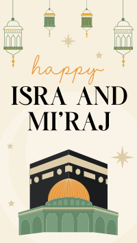 Happy Isra and Mi'raj TikTok video Image Preview
