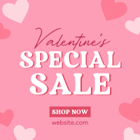 Valentine Hearts Special Sale Instagram post Image Preview