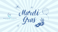 Mardi Gras Facebook Event Cover Design