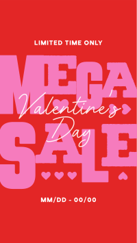 Valentine's Mega Sale TikTok Video Preview