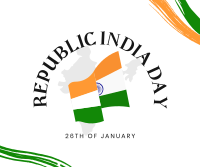 Indian Flag Facebook Post Design