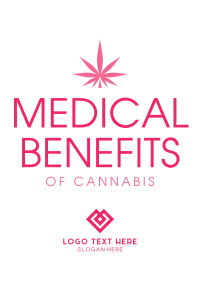Cannabis Benefits Pinterest Pin Design